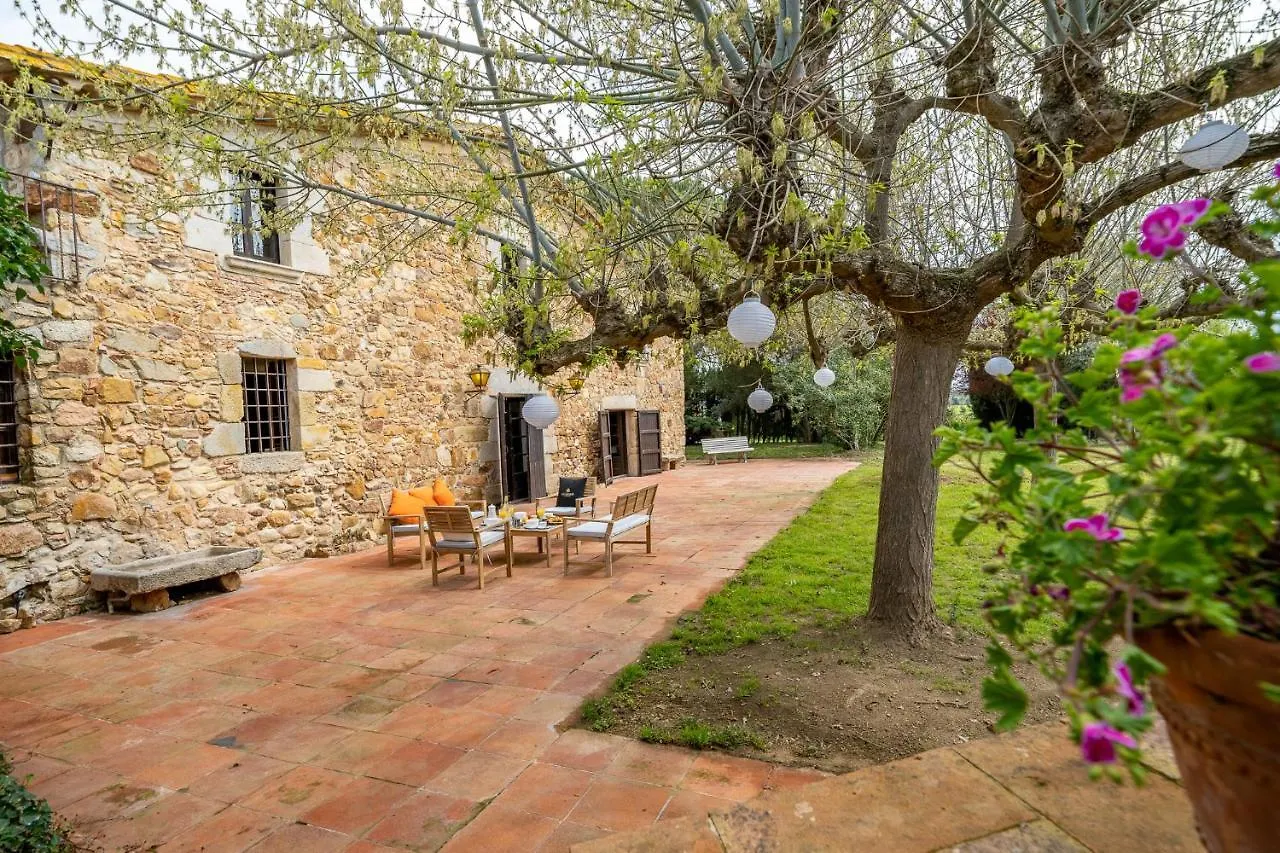 Masia Marco Lux, Ideal Familias Con Gran Zona Exterior Y Piscina Llagostera Villa