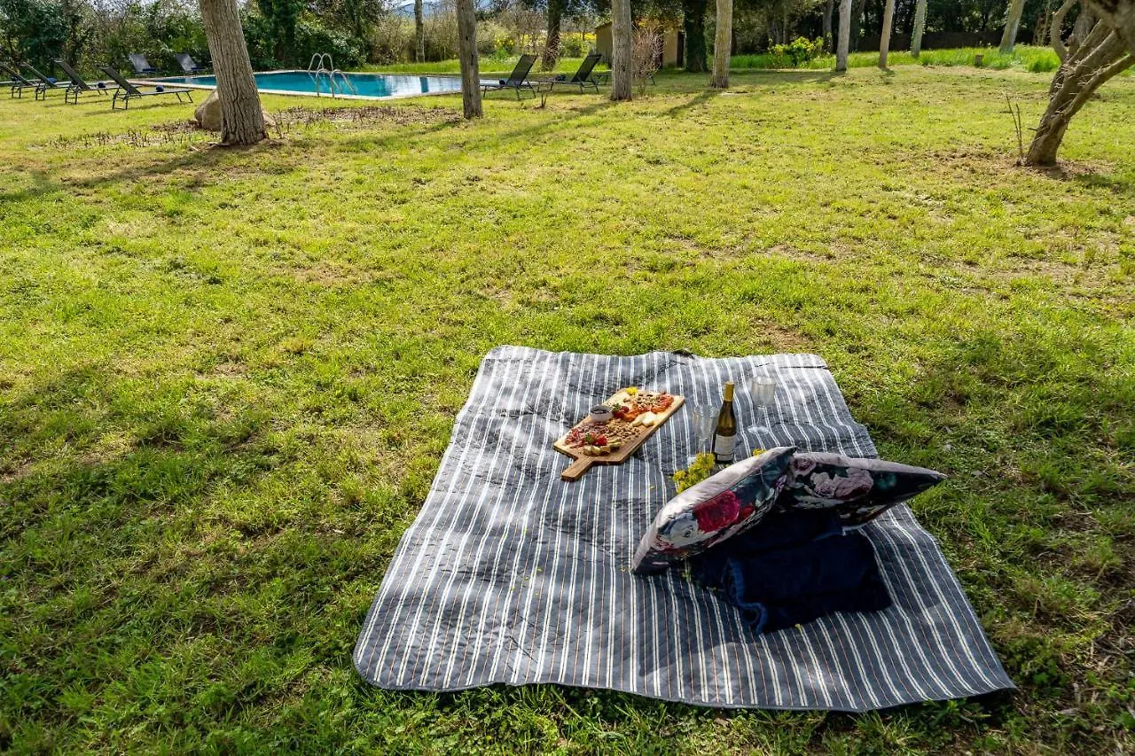 Masia Marco Lux, Ideal Familias Con Gran Zona Exterior Y Piscina Llagostera Villa