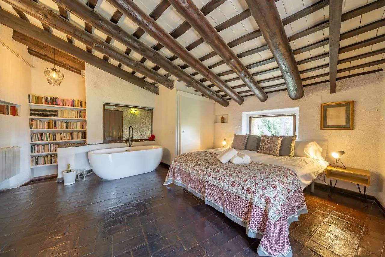 Masia Marco Lux, Ideal Familias Con Gran Zona Exterior Y Piscina Llagostera 0*,