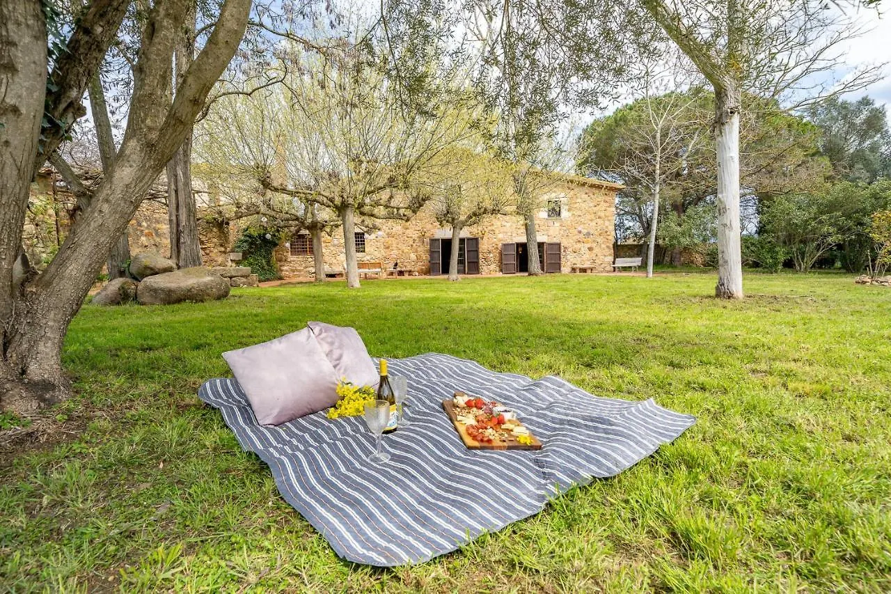 Villa Masia Marco Lux, Ideal Familias Con Gran Zona Exterior Y Piscina Llagostera Spain