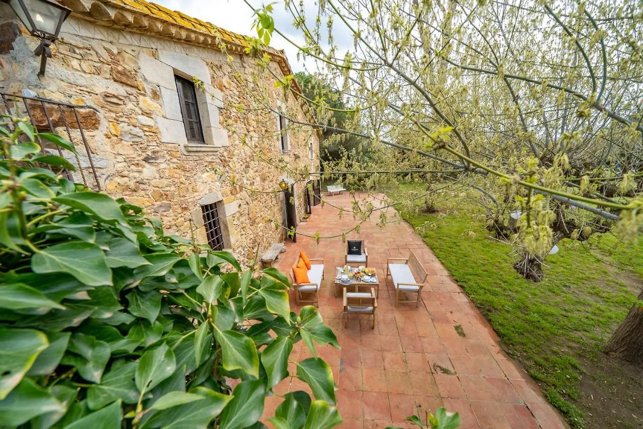 Masia Marco Lux, Ideal Familias Con Gran Zona Exterior Y Piscina Llagostera 0*,