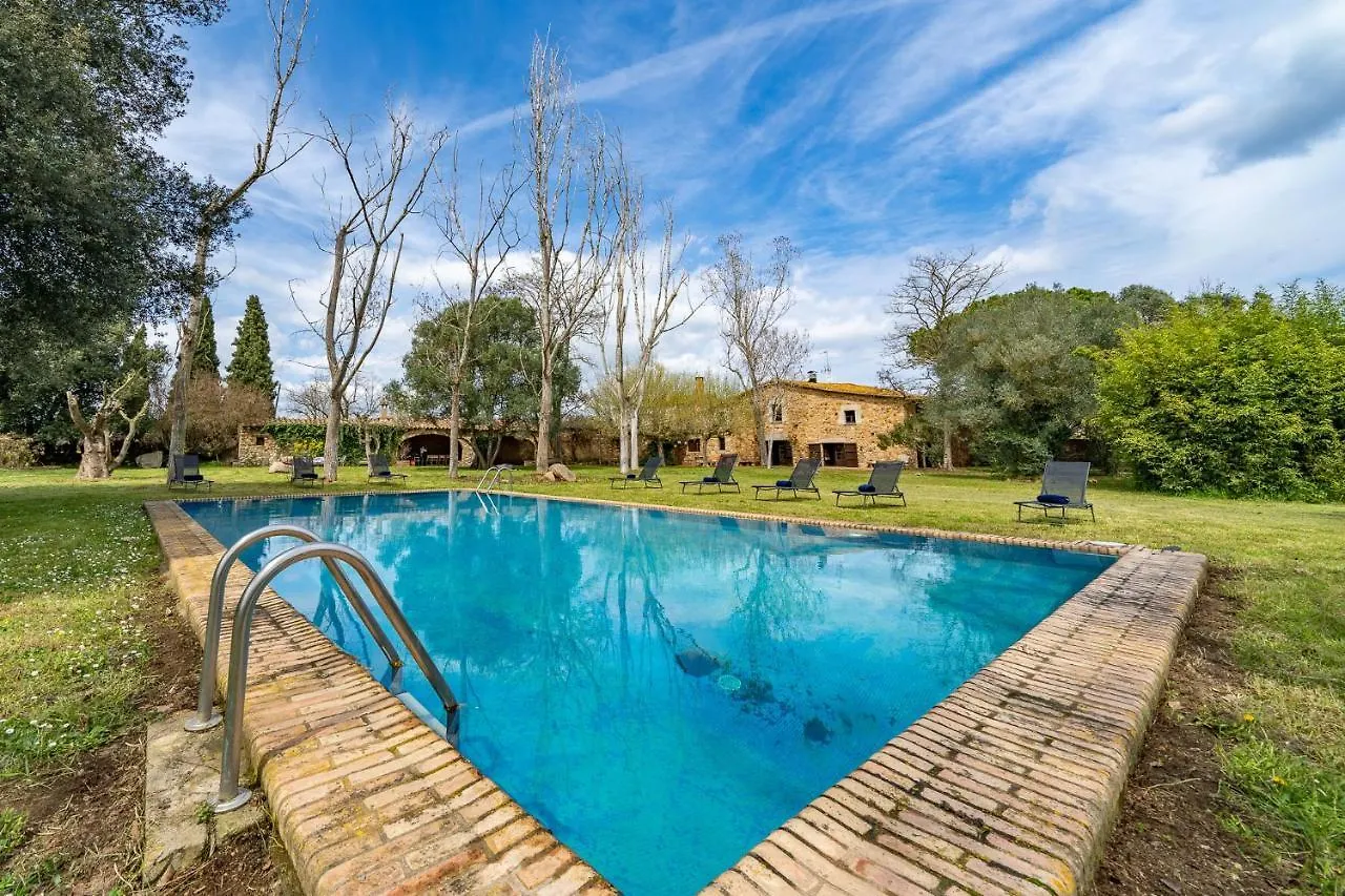 Masia Marco Lux, Ideal Familias Con Gran Zona Exterior Y Piscina Llagostera Villa